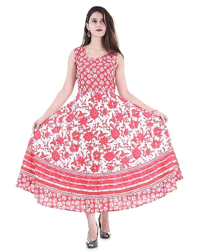 Hot Selling Cotton Printed Anarkali Kurti