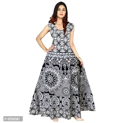 Trendy Cotton Maxi Dress-thumb0