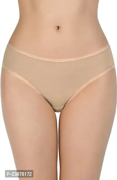 Stylish Beige Briefs For Women