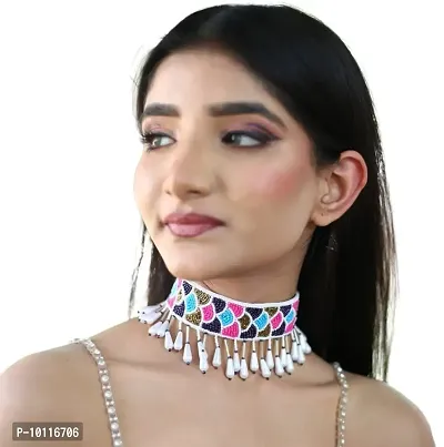 Handmade Designer Necklace Multicolour For Women And Girls