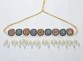 Handmade Designer Necklace Multicolour For Women And Girls-thumb1
