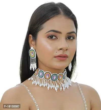 Handmade Designer Jewelry Set Multicolour For Women And Girl