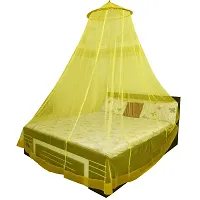 Gioielleria | Net Material Mosquito Net Round Shape for Home,Outdoor Use [10 x 10 x 28] [Yellow]-thumb3