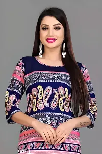 EXCLUSIVE PRINTED DESIGNER KURTI FOR WOMEN-thumb2