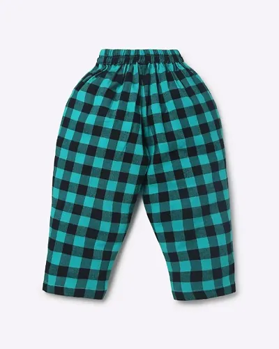 Chex Printed Pajama For Kids-Green