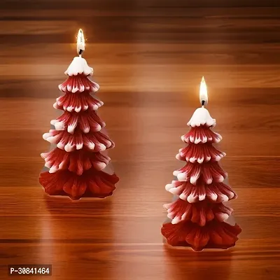 stunning tree-shaped candle Pack of 2-thumb0