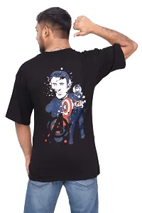 CAPTAIN AMERICA DROP SHOULDER TSHIRT-thumb1