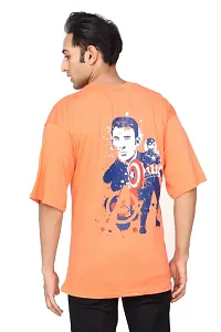 CAPTAIN AMERICA DROP SHOULDER TSHIRT-thumb3