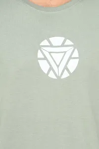 IRON MAN DROP SHOULDER TSHIRT-thumb1