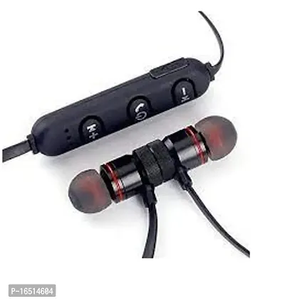 Magnet In-Ear Bluetooth Headset (Black)-thumb0
