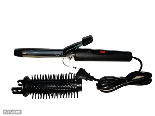Nova Professional Electric 471B Hair Curler Iron For Women (Black)