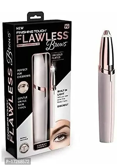 Flawless Facial Hair Remover - Sld-816 With Finishing Touch Flawless Brows Hair Trimmer - B07Kw9Gtt