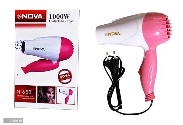 Nova Foldable Hair Dryer For Women And Men 1000W