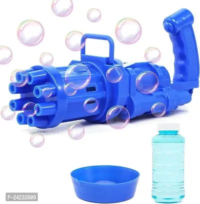 Sky Blue Bubble Gun - Fun and Colorful Bubble Blowing Toy-thumb0