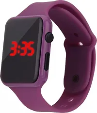 Stylish Purple LED Digital Watch: A Timepiece with a Modern Twist-thumb2