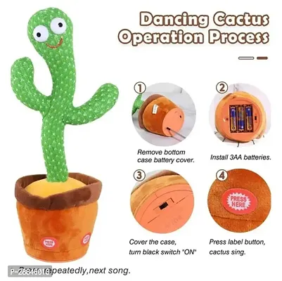 twinkeling  interative dancing toy as cactus favourite of everyone