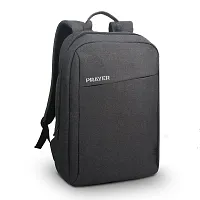 Crazy Laptop Backpack college bag school bag office bag travel bag men and women grey-thumb3