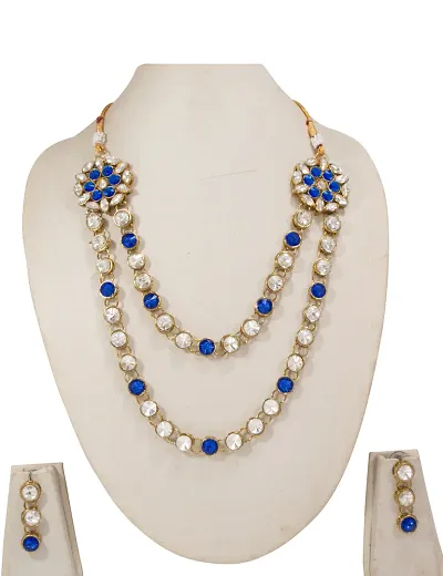 Stunning Alloy Kundan Jewellery Set