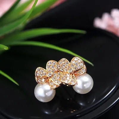 Pooja Bangles American Diamond Jhumki Earrings With Maang Tikka
