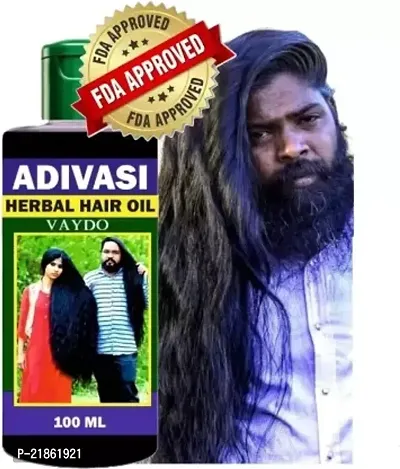 vaydo Ayurvedic Hair Care Adivasi Herbal Hair Oil Made By Pure Adivasi Ayurvedic Herbs Hair Oil  (100 ml)