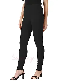 Ultra soft Cotton blended casual leggings for Womens-thumb1