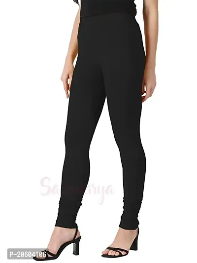 Ultra soft Cotton blended casual leggings for Womens-thumb2