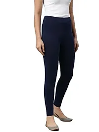 Ultra soft Cotton blended casual leggings for Womens - pack of 2-thumb2