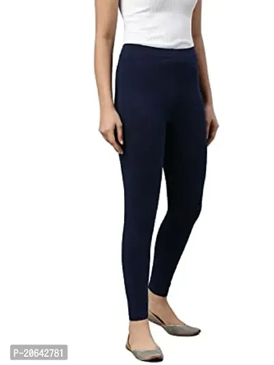 Ultra soft Cotton blended casual leggings for Womens - pack of 2-thumb3