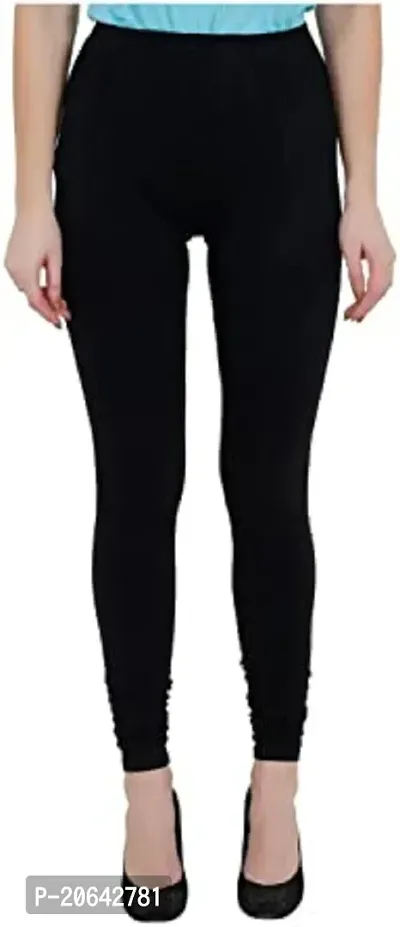 Ultra soft Cotton blended casual leggings for Womens - pack of 2-thumb4