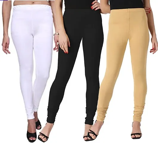 Ultra soft blended casual leggings for Womens - pack of 3