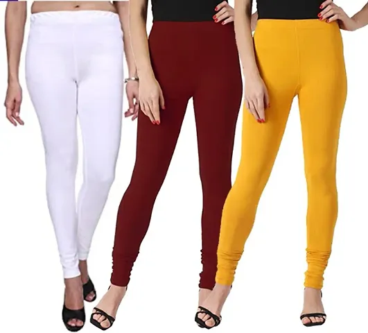 Ultra soft blended casual leggings for Womens - pack of 3