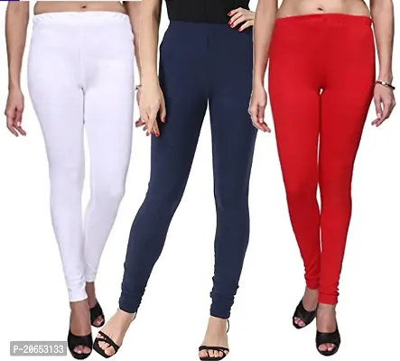 Ultra soft Cotton blended casual leggings for Womens - pack of 3