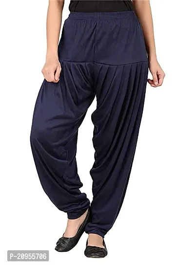 Ultra soft Cotton blended casual Pleated patiala for Womens