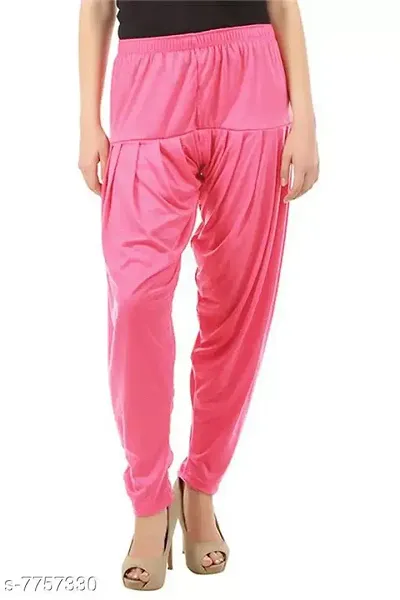 Ultra soft blended casual Pleated patiala for Womens