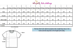 100% Pure Cotton Graphic Printed Half Sleeve Kids T-shirts for Girls - Pack of 3-thumb1