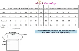 100% pure cotton graphic printed full sleeve t-shirts for Girls - Pack of 5 pcs-thumb4