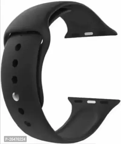 Compatible for All Apple Smart Watch Strap with Size 42/44 Smart Watch Strap Smart Watch Strapnbsp;nbsp;(Black)-thumb0