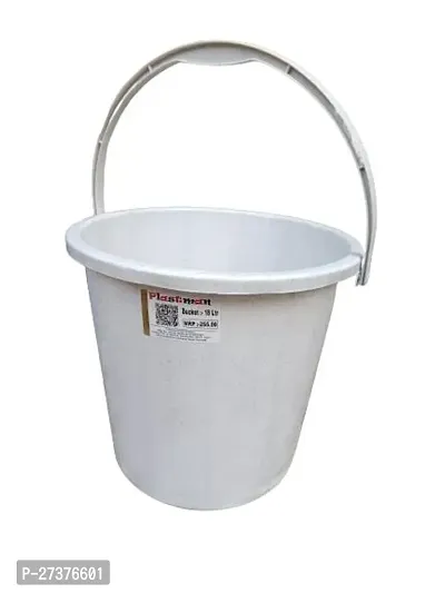 Plastic Solid Bucket 18 Liter For Bathroom