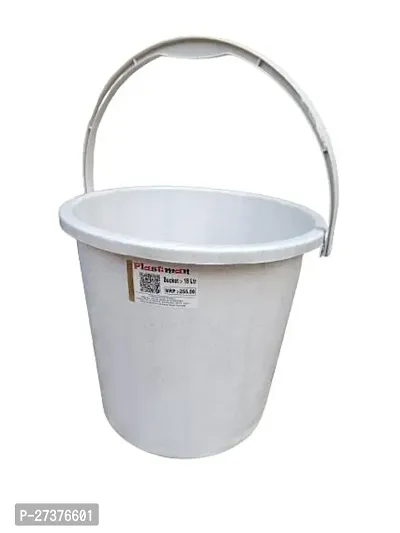 Plastic Solid Bucket 18 Liter For Bathroom-thumb0