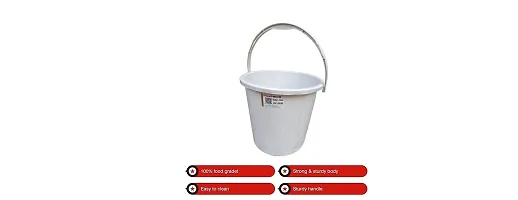 Plastic Solid Bucket 18 Liter For Bathroom-thumb2