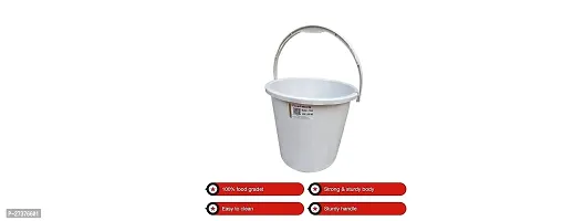 Plastic Solid Bucket 18 Liter For Bathroom-thumb3