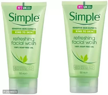 Simple Sensitive Skin Experts Refreshing Facial Wash Face Wash Pack Of 2