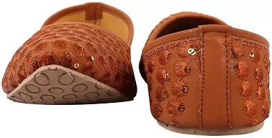 Milan Choice Women's Ethnic/Party Handmade Stylish Jutti/Shoes/Sandals(Combo.Mslip-02-002-8) Multicolor-thumb2