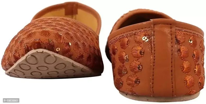 Milan Choice Women's Ethnic/Party Handmade Stylish Jutti/Shoes/Sandals(Combo.Mslip-02-002-8) Multicolor-thumb3