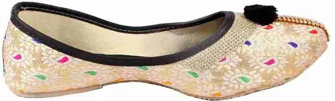 Milan Choice Women's Ethnic/Party Handmade Stylish Jutti/Shoes/Sandals(Combo.Mslip-03-018-6) Multicolor-thumb2