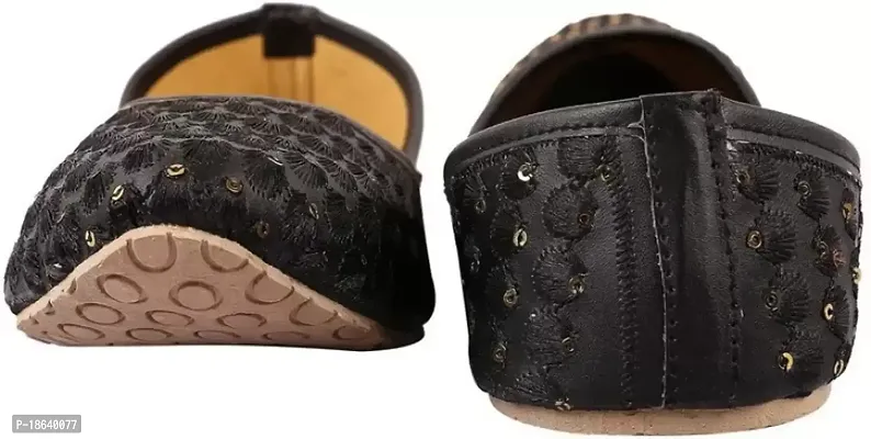 Milan Choice Women's Ethnic/Party Handmade Stylish Jutti/Shoes/Sandals(Combo.Mslip-04-C08-9) Multicolor-thumb0
