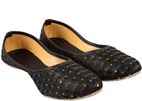 Milan Choice Women's Ethnic/Party Handmade Stylish Jutti/Shoes/Sandals(Combo.Mslip-04-C08-9) Multicolor-thumb1