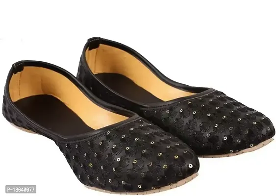 Milan Choice Women's Ethnic/Party Handmade Stylish Jutti/Shoes/Sandals(Combo.Mslip-04-C08-9) Multicolor-thumb2