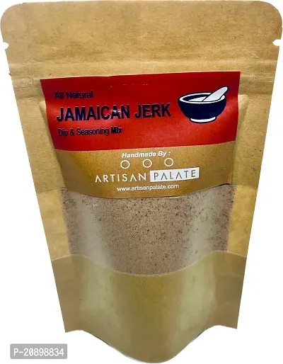 Artisan Palate Jamaican Jerk Seasoning Pack | All Natural | Marinades and Salad Dressings | 55 GMS (Pack of 1)-thumb0
