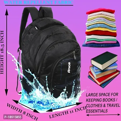 Trendy 35 L Casual Waterproof Laptop Bag/Backpack for Men Women Boys Girls/Office School College Teens  Students with Rain Cover (18 Inch)-thumb0